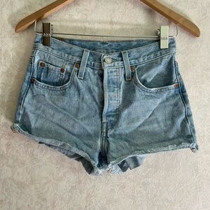 Levi's 501 women's size 24 denim shorts
